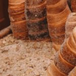 Trdelník - Brown Bread in Close Up Shot