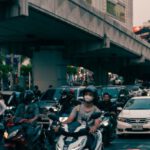 Palladium Shopping - Traffic in Bangkok