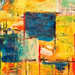 Contemporary Art - Multicolored Abstract Painting