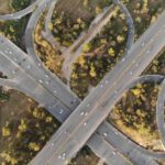 Architectural Masterpieces - Aerial Photography of Concrete Road
